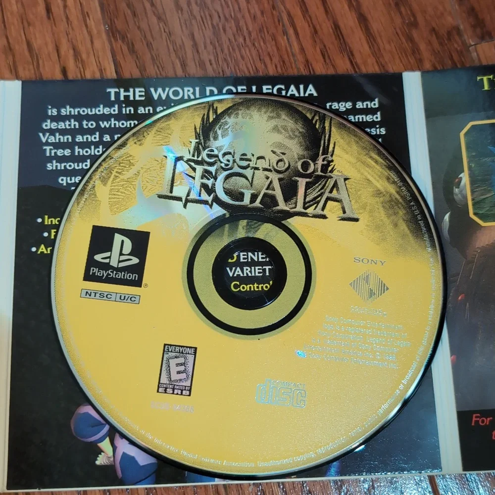 Sony PlayStation 1 Demo Discs Spyro Legend Of Legaia Grind Session Contender +